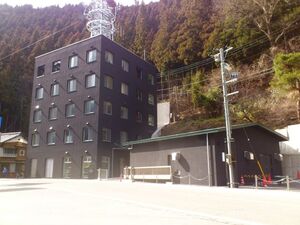 二瀬ダム管理施設設備工事の施工