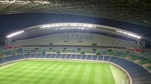 14埼玉スタジアム2002ピッチ照明設備更新工事の施工