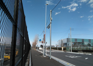 0306道路安全施設工事（道路照明灯更新工）の施工